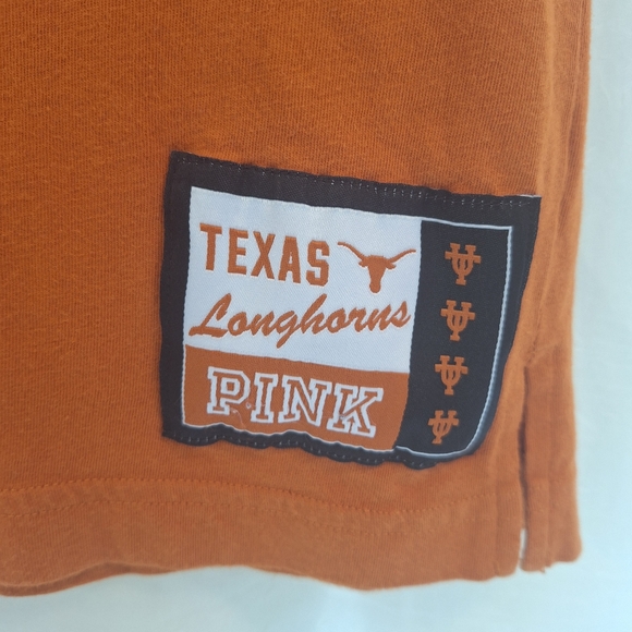University of Texas Longhorns Victoria's Secret PINK T-Shirt - Picture 3 of 5